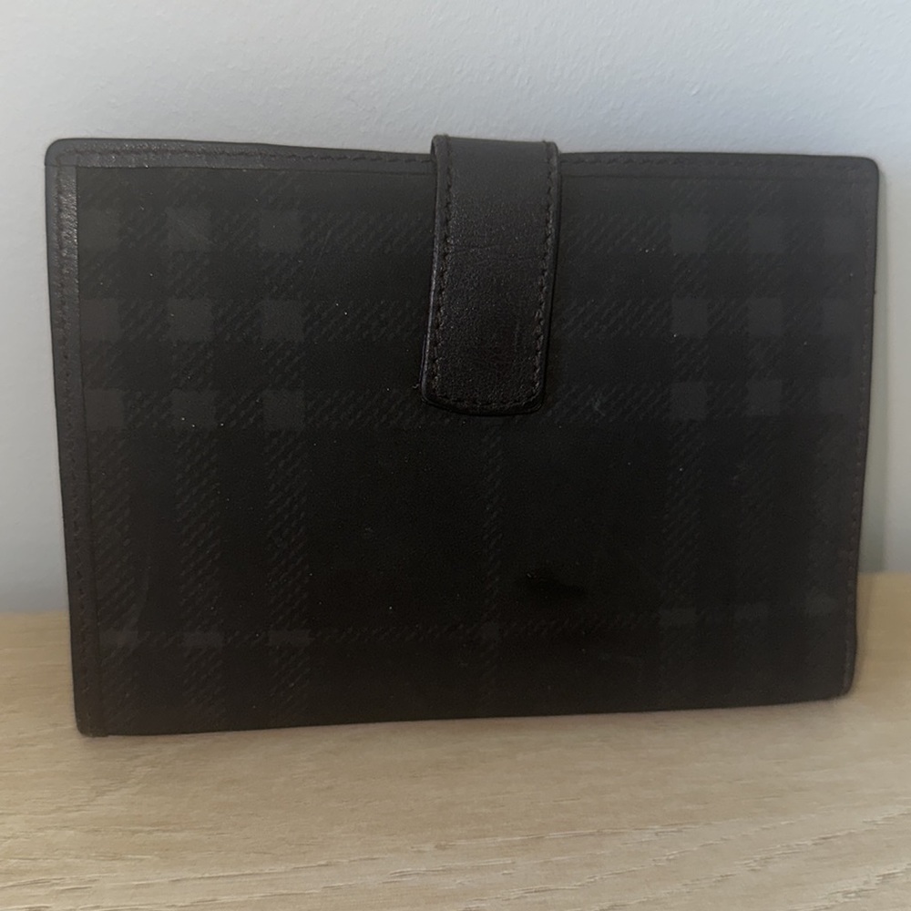 Burberry chocolate nova check compact wallet - Picture 2 of 11